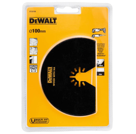 Диск пильний сегментований для мультиінструменту 100мм DeWALT DT20708 ціна