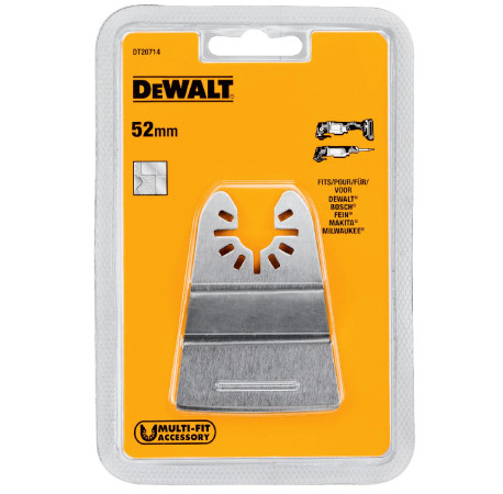 Скребок для мультиінструменту 52мм DeWALT DT20714 ціна