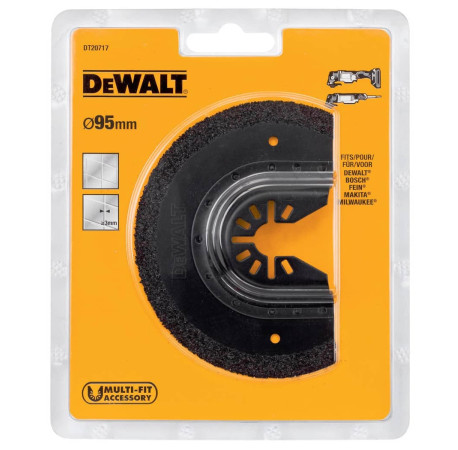 Диск пильний сегментований для мультиінструменту 95мм DeWALT DT20717 ціна