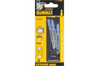 Пильне полотно по металу для електролобзика 3 шт DeWALT DT2154