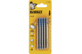 Пильное полотно по металлу для электролобзика 5 шт DeWALT DT2163
