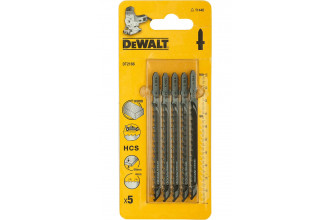 Пильне полотно для лобзика по дереву 5 шт DeWALT DT2166