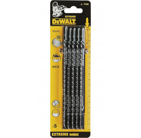 Пильне полотно Extreme по дереву для електролобзика 5 шт DeWALT DT2167 купити