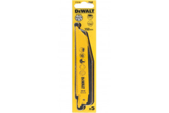 Пильное полотно универсальное для сабельной пилы 5 шт DeWALT DT2345