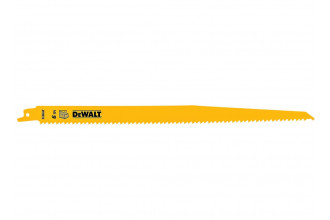 Пильное полотно по дереву биметаллическое 305 мм для сабельной пилы 5 шт DeWALT DT2350