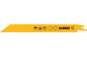 Пильне полотно по металу біметалічне для шабельної пили 5 шт DeWALT DT2354