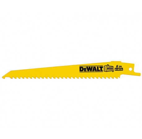 Пильне полотно по дереву біметалічне для шабельної пили 5 шт DeWALT DT2359