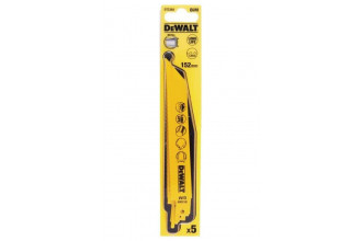 Пильне полотно по металу біметалічне для шабельної пили 5 шт DeWALT DT2384
