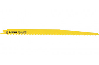 Пильне полотно по дереву HCS 305 мм для шабельної пили 5 шт DeWALT DT2432