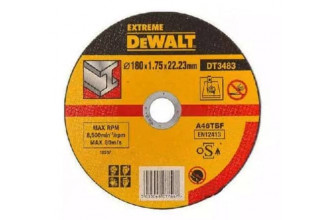 Круг отрезной Extreme по металлу 180х1.75х22.2 DeWALT DT3483-QZ