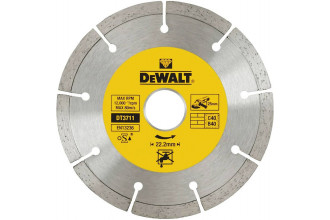 Диск алмазний по бетону 125 мм DeWALT DT3711
