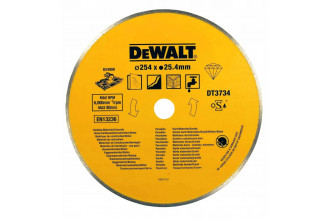 Диск алмазний по кераміці 250х25 мм для плиткоріза DeWALT DT3734