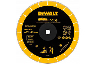 Диск алмазний по металу 355x1.6x25.4 мм DeWALT DT3752