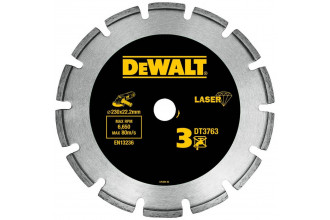 Диск алмазний по бетону 230 мм DeWALT DT3763