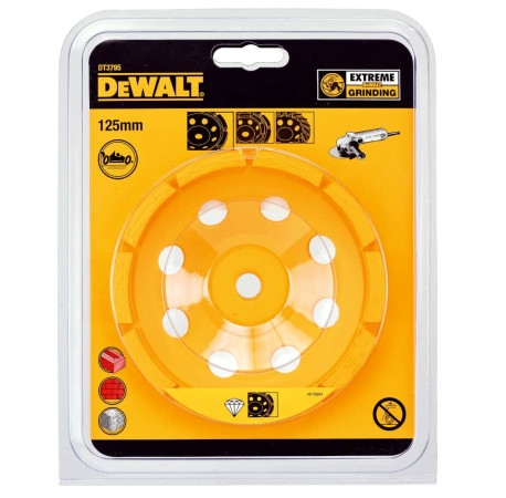 Чашка алмазна для кутових шліфмашин 125мм DeWALT DT3795 купити
