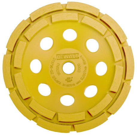Чашка алмазна для кутових шліфмашин 125мм DeWALT DT3796 купити