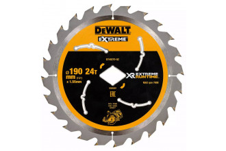Диск пильный XR Flexvolt Extreme c ромбовидной посадкой 190x24 мм DeWALT DT40270