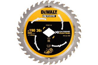Диск пильный XR Flexvolt Extreme c ромбовидной посадкой 190мм 36T DeWALT DT40271