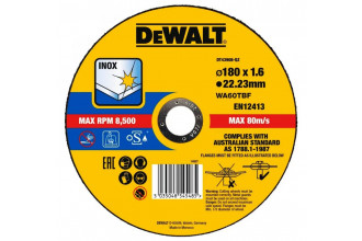Круг отрезной Extreme по металлу 180х1.6х22.2 DeWALT DT43908