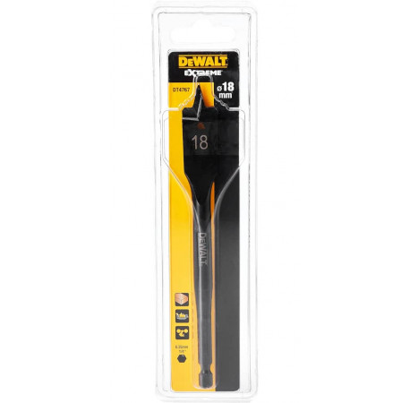 Свердло по дереву перове Extreme Impact 18х152 мм DeWALT DT4767 ціна