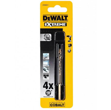 Свердло по металу HSS-CO Extreme Industrial Cobalt 5х93 мм DeWALT DT4907 ціна