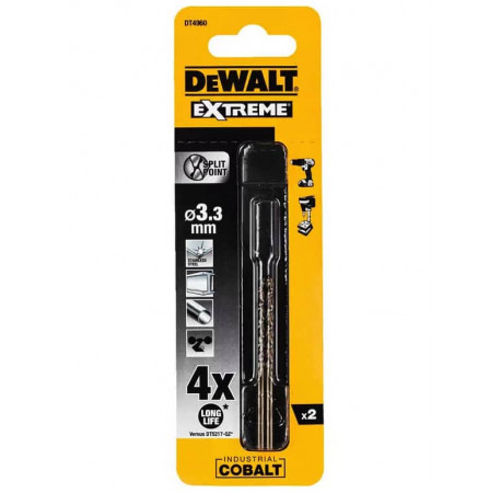 Сверло по металлу HSS-CO Extreme Industrial Cobalt 3х65 мм DeWALT DT4960 в магазине Tools DeWalt