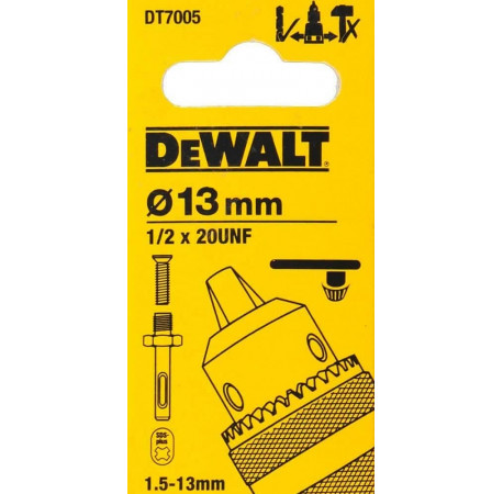 Патрон свердлильний з SDS Plus адаптером DeWALT DT7005 в магазині Tools DeWalt