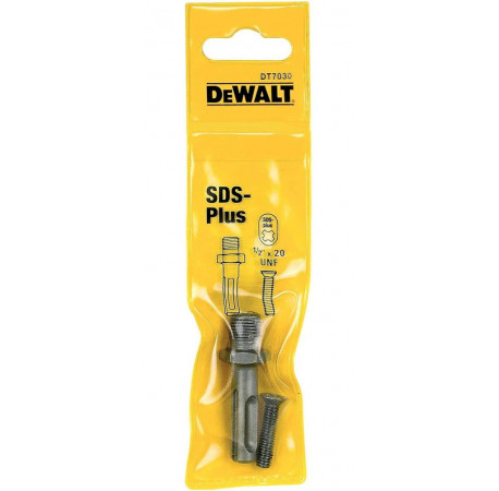 Адаптер перехідник для перфораторів SDS Plus на патрон 1/2”x20 DeWALT DT7030 ціна