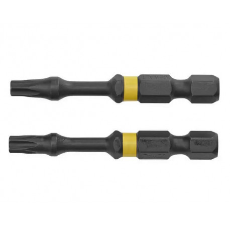 Набор бит Impact Flextorq Extreme Torx Т25 2 шт DeWALT DT70534T купить