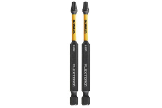 Набор бит Impact Flextorq Extreme Torx Т20 L89 2шт DeWALT DT70568T