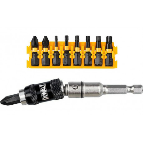 Набор бит Extreme Impact Torsion и магнитный держатель 10 шт DeWALT DT70578T купить