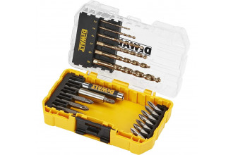 Набір біт та свердел і магнітний тримач 19 шт DeWALT DT70711