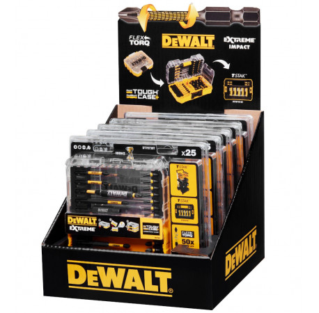 Набір біт Extreme FlexTorq і магнітний тримач 25 шт DeWALT DT70730T ціна