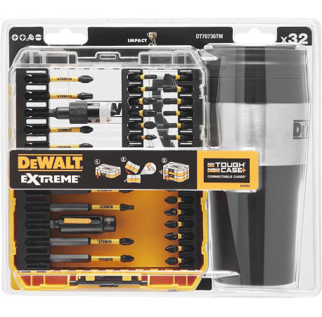 Набір біт Extreme Flextorq і магнітний тримач 32 шт DeWALT DT70736TM_1 ціна