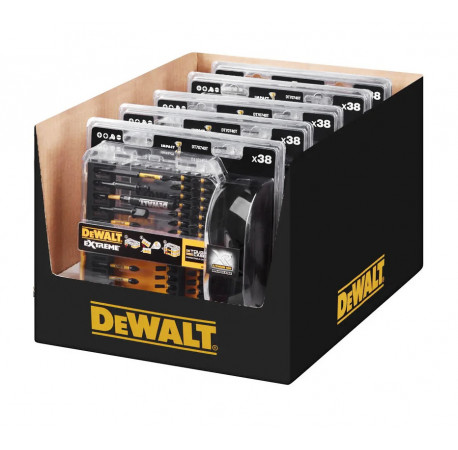 Набор бит и насадок Extreme Flextorq и магнитный держатель 38 шт DeWALT DT70740T цена