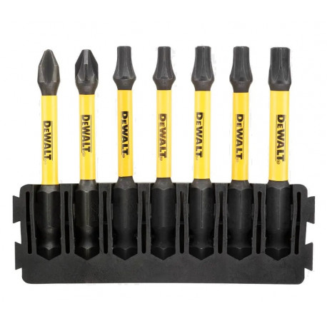 Касета з бітами FlexTorq набір біт 7шт DeWALT DT70820
