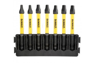 Кассета с битами FlexTorq набор бит SQUARE 7шт DeWALT DT70824