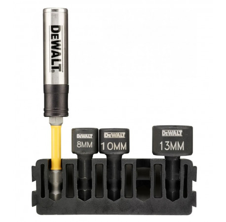 Набор торцевых магнитных головок с магнитным держателем DeWALT DT70826
