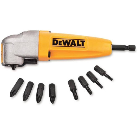 Насадка кутова Extreme Impact і набір 9 біт DeWALT DT71517 купити