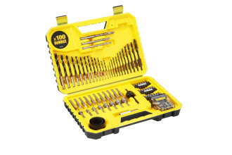Набор бит и сверл торцевые головки и магнитный держатель 100шт DeWALT DT71563