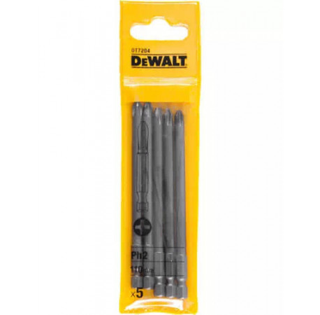 Набір біт Philips L110 Ph2 5 шт DeWALT DT7204 ціна