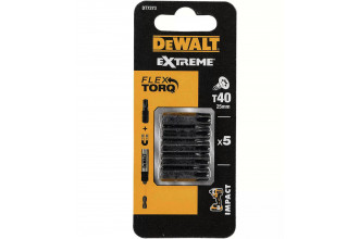 Набір біт Impact Extreme Flextorq Torx Т40 L25 DeWALT DT7373