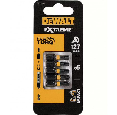 Набір біт Torx Т27 L25 DeWALT DT7383T