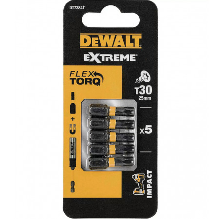 Набір біт Torx Т30 L25 DeWALT DT7384T