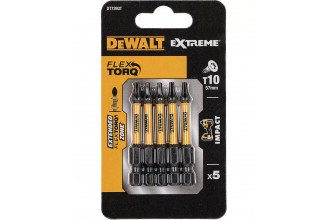 Набір біт Impact Flextorq Extreme Torx Т10 L57 DeWALT DT7393T