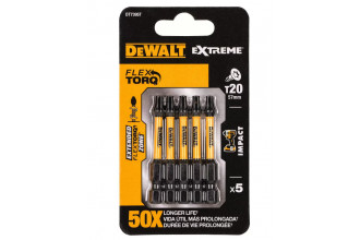 Набір біт Impact Flextorq Extreme Torx Т20 L57 DeWALT DT7395T