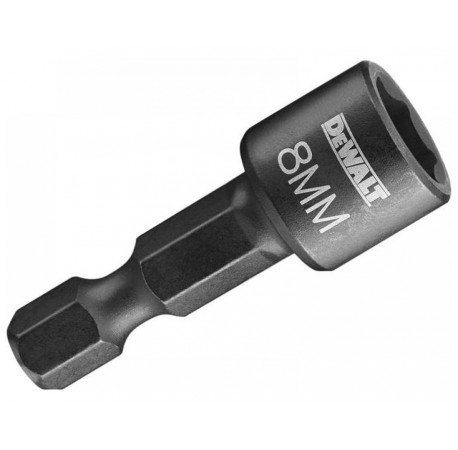 Голівка торцева магнітна 6-ти гранна Impact 1/4x8 мм DeWALT DT7462