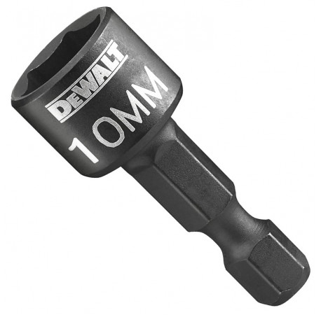 Голівка торцева магнітна 6-ти гранна Impact 1/4x10 мм DeWALT DT7463