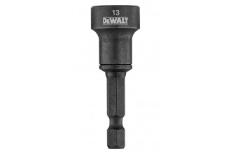 Головка торцевая магнитная 6-ти гранная съемная Impact 1/4x13 мм DeWALT DT7467