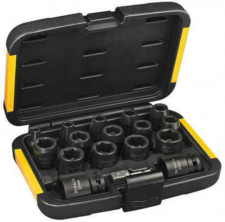 Набір ударних торцевих головок 1/2 Extreme Impact DeWALT DT7506